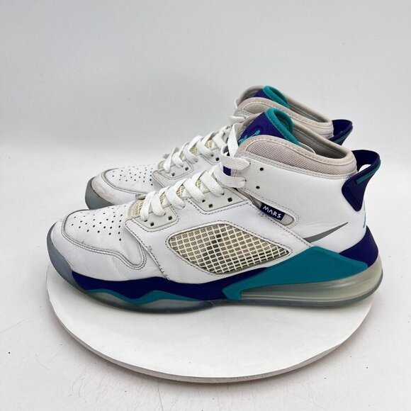 Nike Air Jordan Mars 270 Men Size 9.5 CD7070-135 White Green Training Shoes - Picture 1 of 11